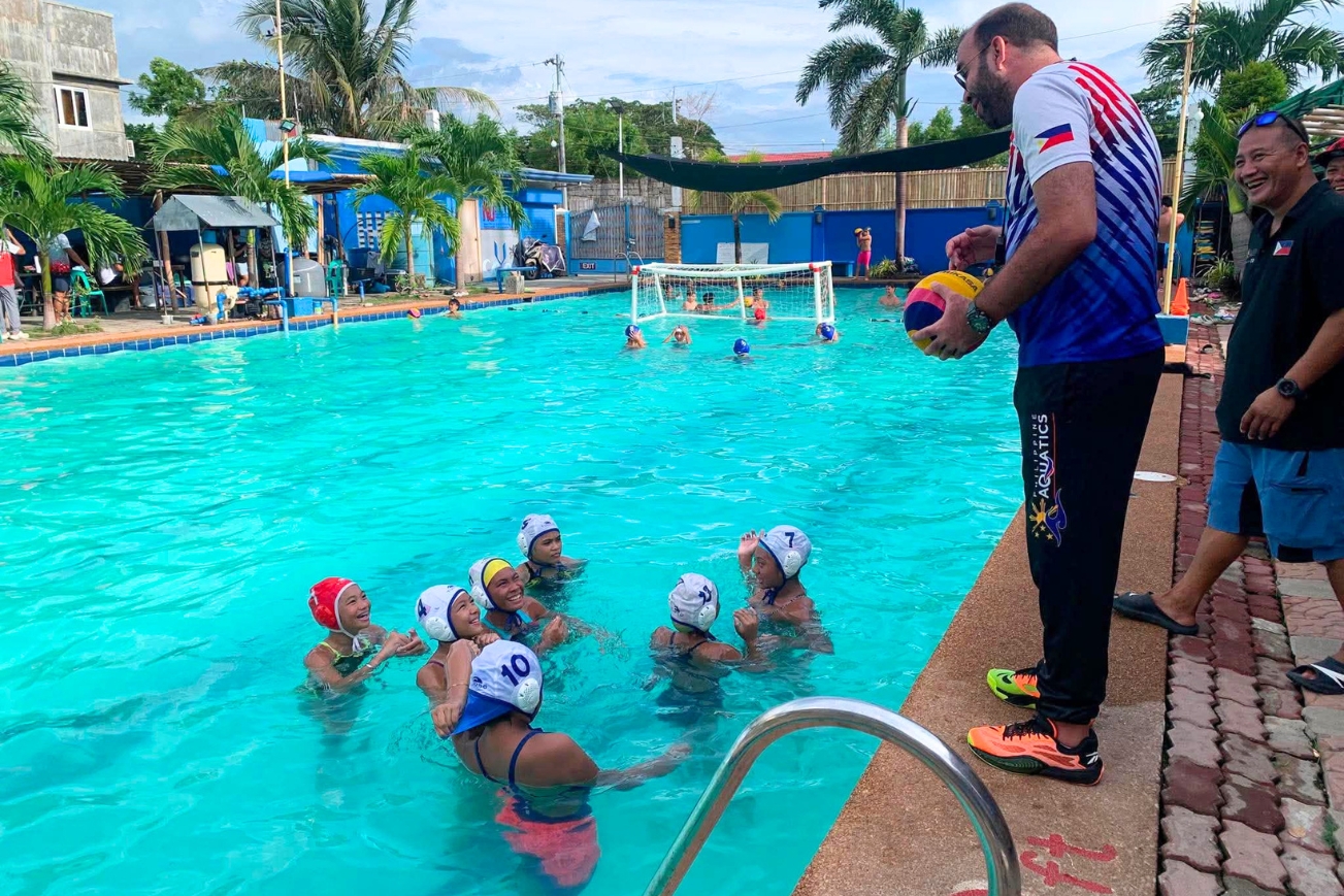WATER POLO CLINIC GOES TO BACNOTAN, LA UNION!